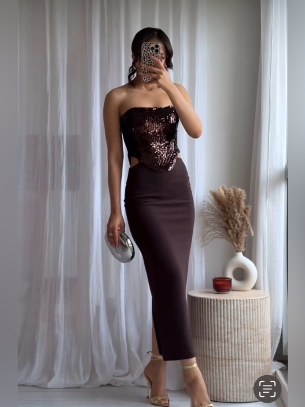 **NEW ZARA STRAPLESS DRESS**